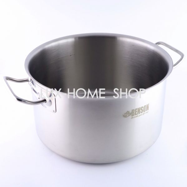 Каструля HoReCa з нержавіючої сталі 17 л Benson BN-630 фото