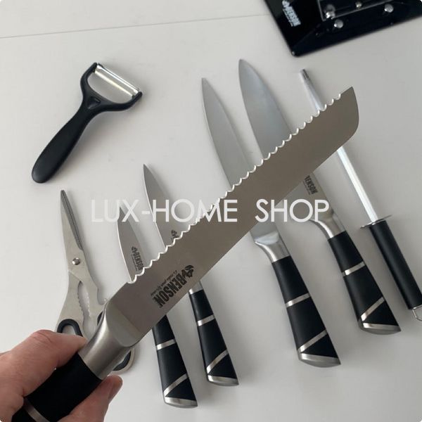 Набор кухонных ножей Benson Elite из 9 предметов BN-416 фото
